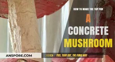 Crafting a Perfect Concrete Mushroom Top: Step-by-Step Guide