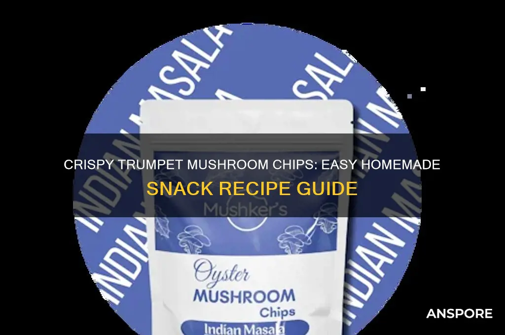 how to make trumpet mushroom chips