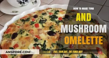 Delicious Tuna and Mushroom Omelette Recipe: Quick, Easy Breakfast Idea