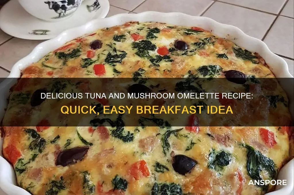 how to make tuna and mushroom omelette