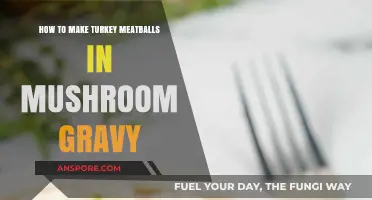 Savory Turkey Meatballs in Creamy Mushroom Gravy: Easy Recipe Guide