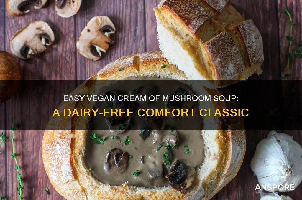 how to make vegan cream of mushroom