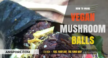Delicious Vegan Mushroom Balls: Easy Recipe for Plant-Based Snacking