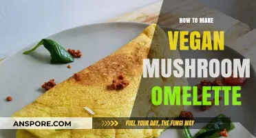 Fluffy Vegan Mushroom Omelette: Easy Plant-Based Breakfast Recipe