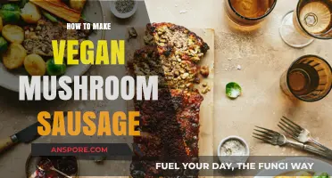 Crafting Flavorful Vegan Mushroom Sausage: A Simple Homemade Recipe