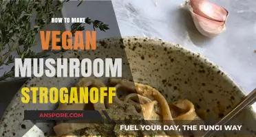 Creamy Vegan Mushroom Stroganoff: Easy Plant-Based Comfort Food Recipe