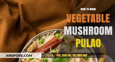 Flavorful Vegetable Mushroom Pulao: Easy Recipe for a Wholesome Meal