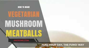 Delicious Vegetarian Mushroom Meatballs: Easy Recipe for Plant-Based Comfort Food