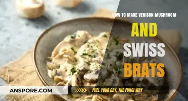 Savory Venison Mushroom Swiss Brats: Easy Recipe for Gourmet Sausages