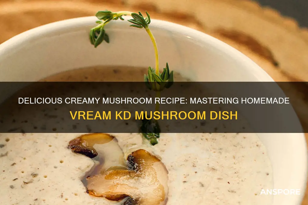 how to make vream kd mushroom