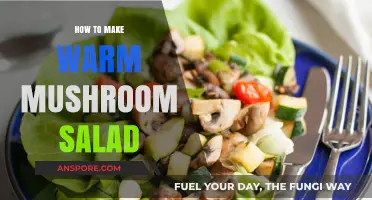 Cozy Up with a Hearty Warm Mushroom Salad Recipe