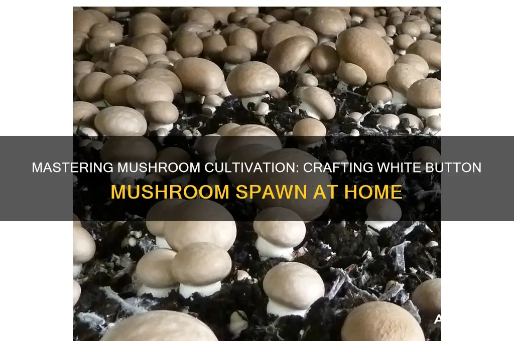 how to make white button mushroom spawn