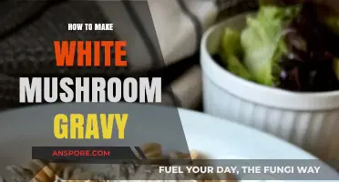 Creamy White Mushroom Gravy: Easy Homemade Recipe for Rich Flavor