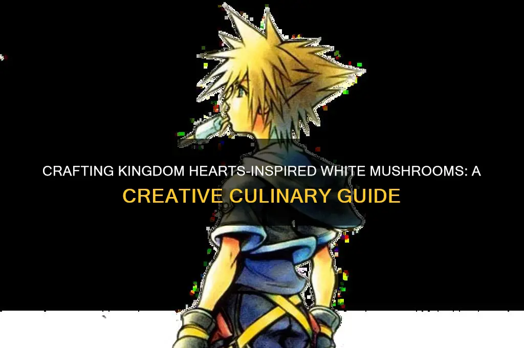 how to make white mushrooms appear kingdom hearts