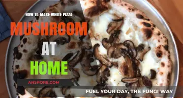 Easy Homemade White Mushroom Pizza Recipe: A Creamy Delight