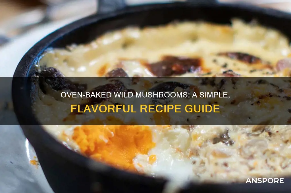 how to make wild mushrooms in the oven
