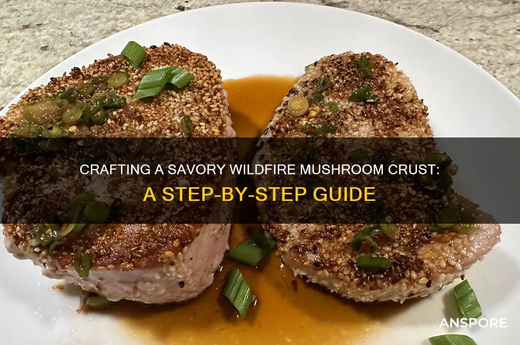 how to make wildfore mushroom crust