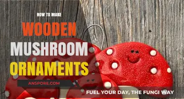 Crafting Whimsical Wooden Mushroom Ornaments: A Step-by-Step DIY Guide