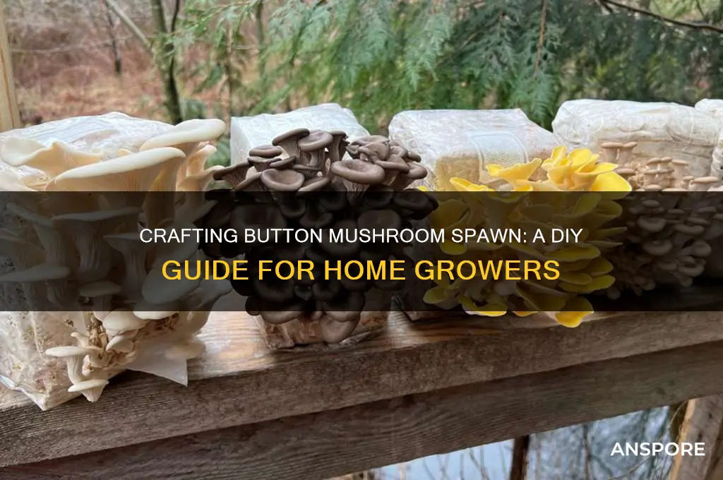 how to make your own button mushroom spawn