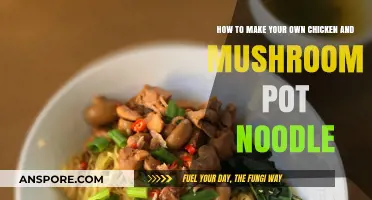 Craft Your Own Chicken and Mushroom Pot Noodle at Home