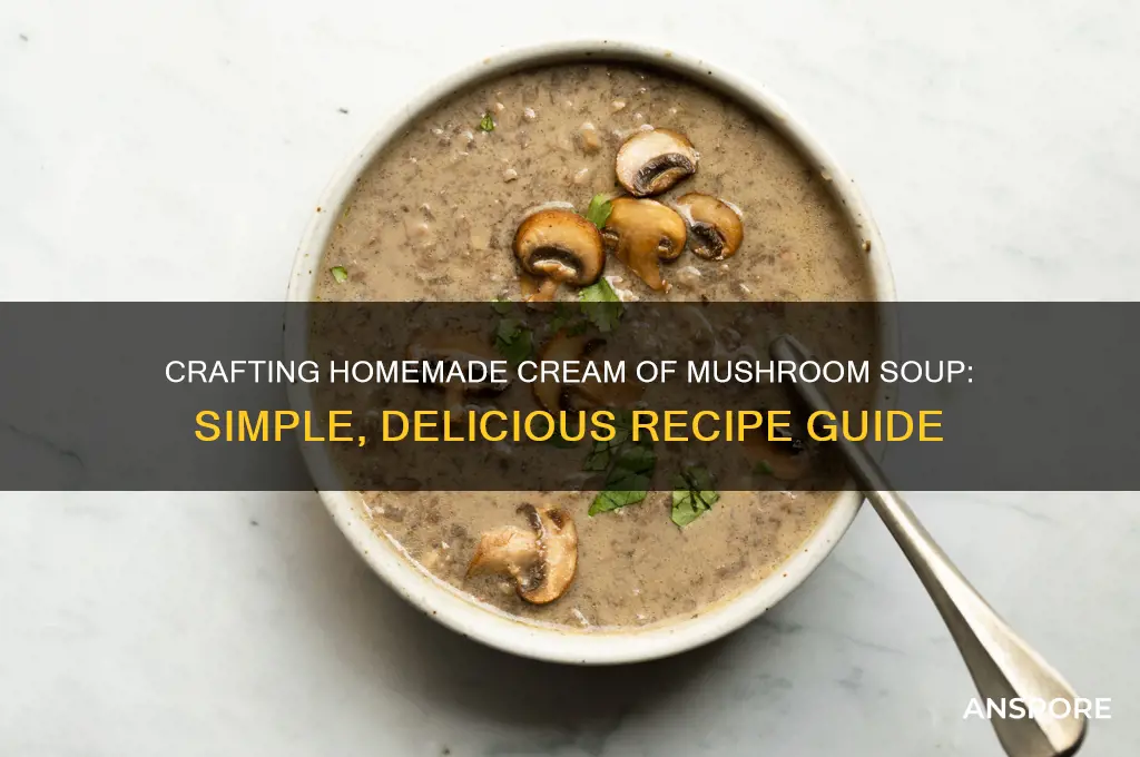 how to make your own cream of mushroom