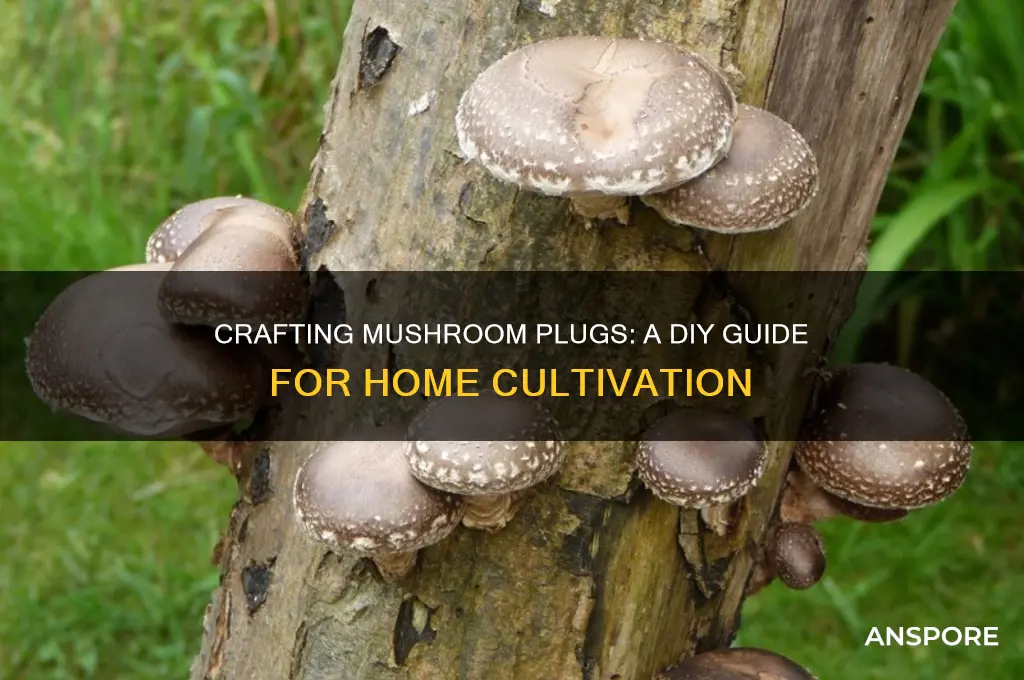 how to make your own mushroom plugs