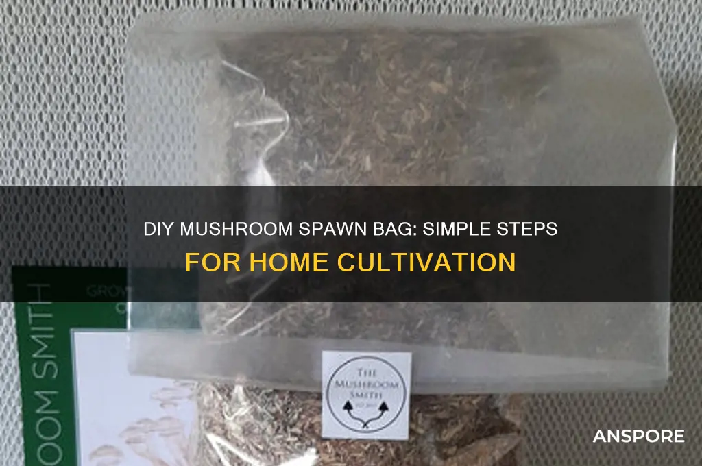 how to make your own mushroom spawn bag