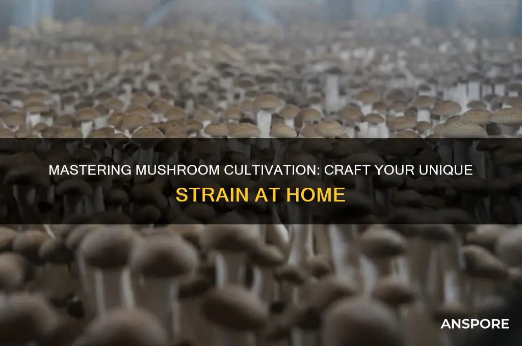 how to make your own mushroom strain
