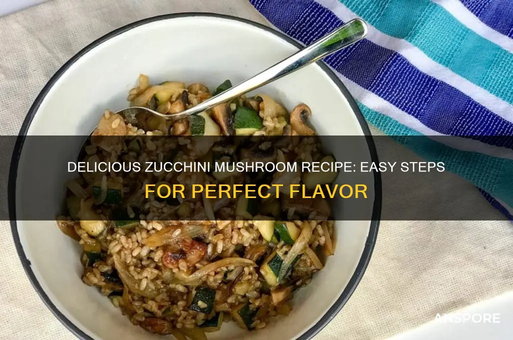 how to make zucchini mushrooms