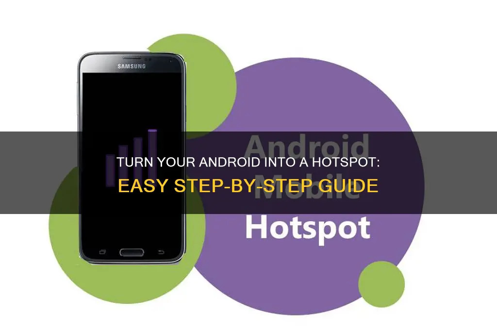 how to makemy android a hot spor