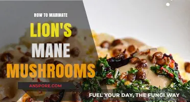 Mastering Lion's Mane Marinades: Tips for Flavorful, Tender Mushrooms