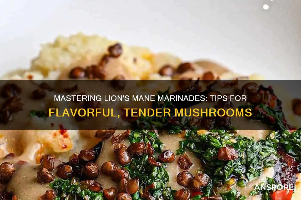 how to marinate lion