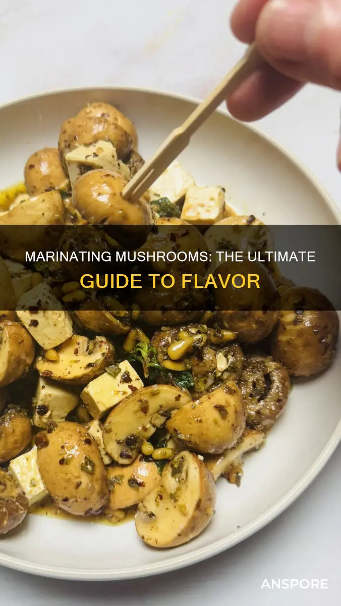 how to marinate mushrooms