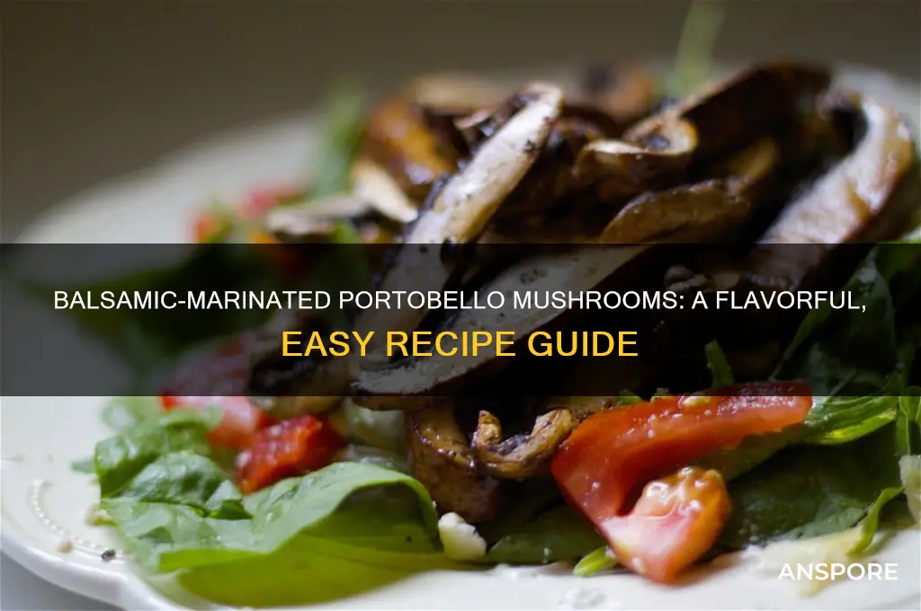 how to marinate portobello mushrooms balsamic