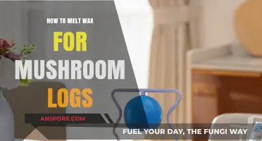 Mastering Wax Melting for Mushroom Log Inoculation: A Step-by-Step Guide