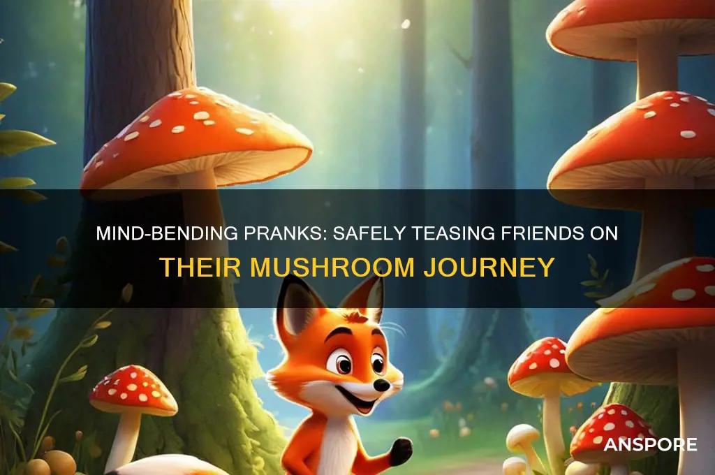 how to mess with someone on mushrooms