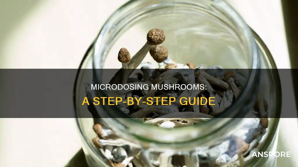 how to micro does mushrooms