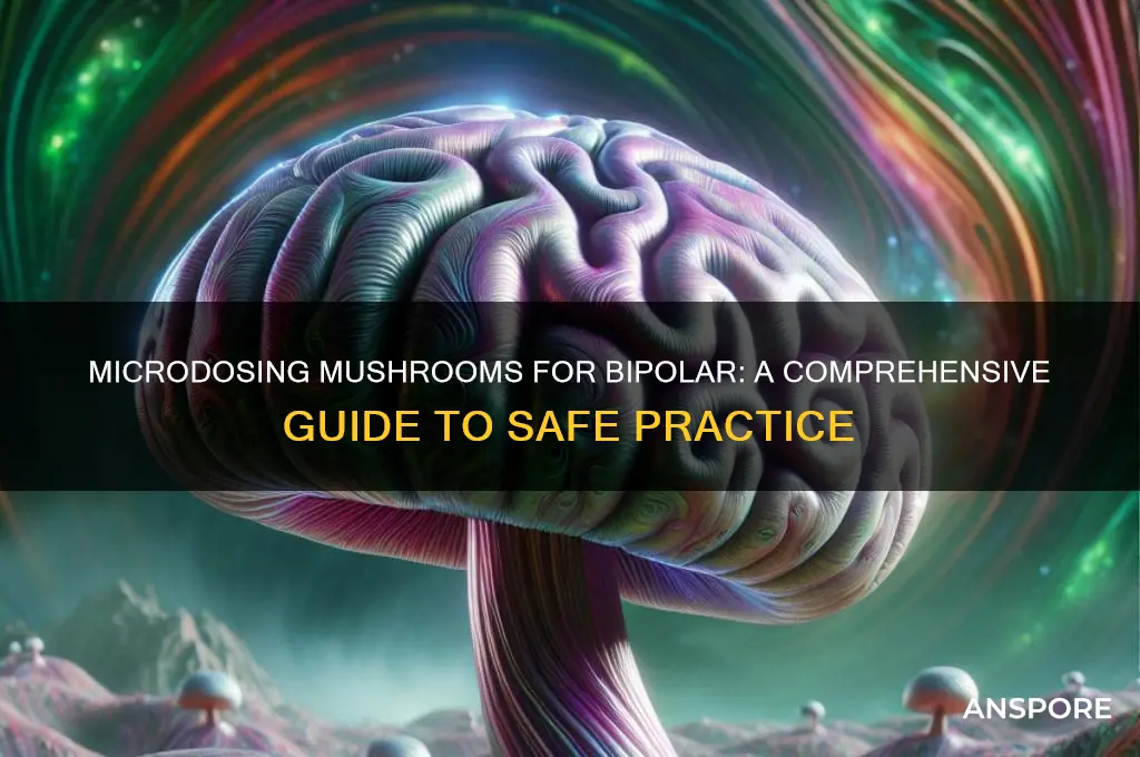 how to microdose mushrooms for bipolar