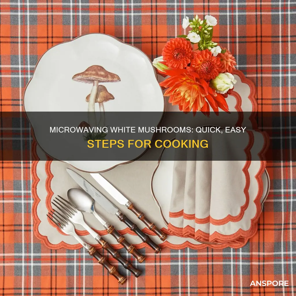 how to microwave white mushrooms