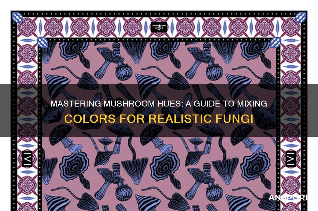 how to mix colors to make mushroom