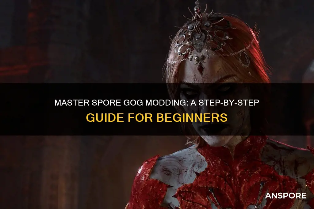 how to mod spore gog