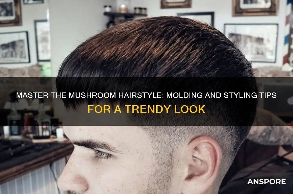 how to mold and style mushroom hairstle