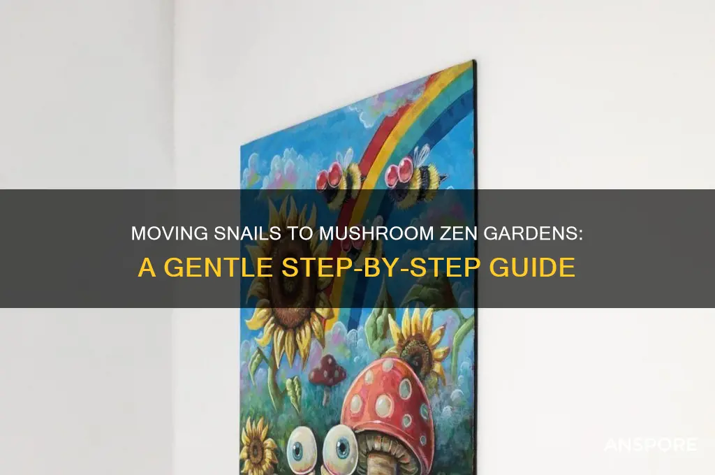 how to move snail to mushroom zen garden