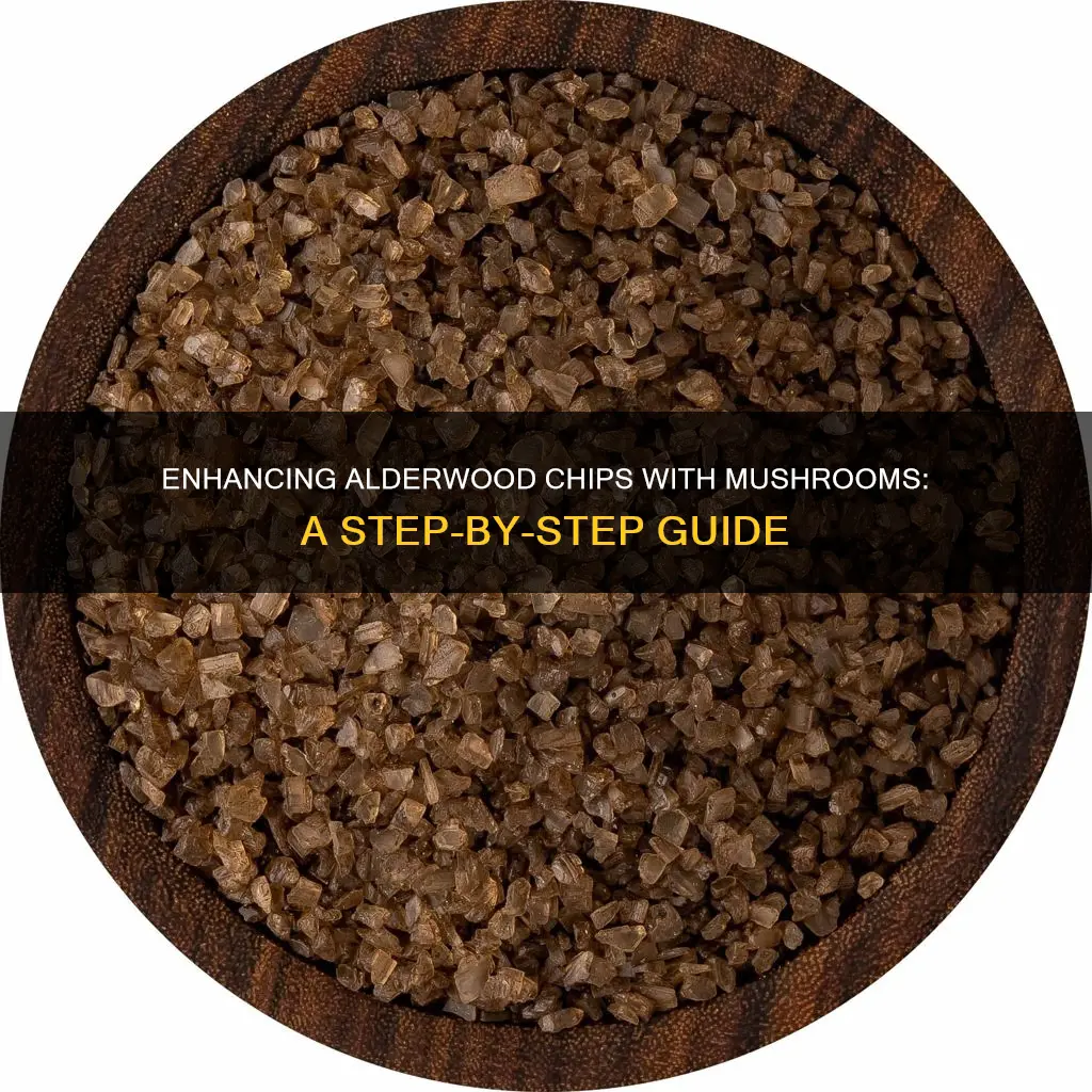 how to mushroom alderwood chips