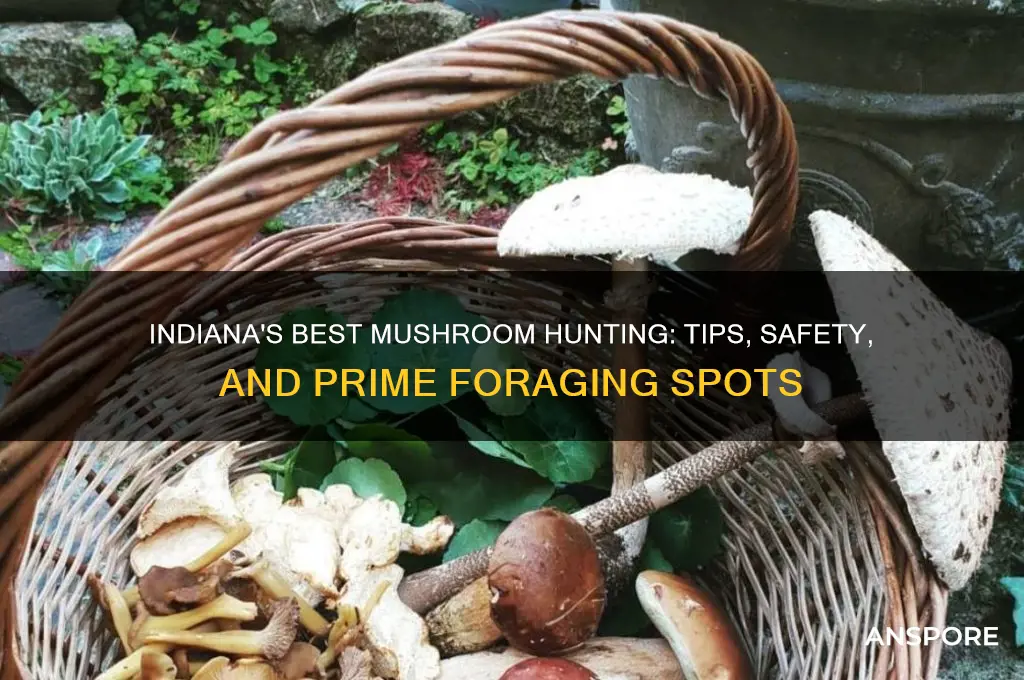 how to mushroom hunt in indiana