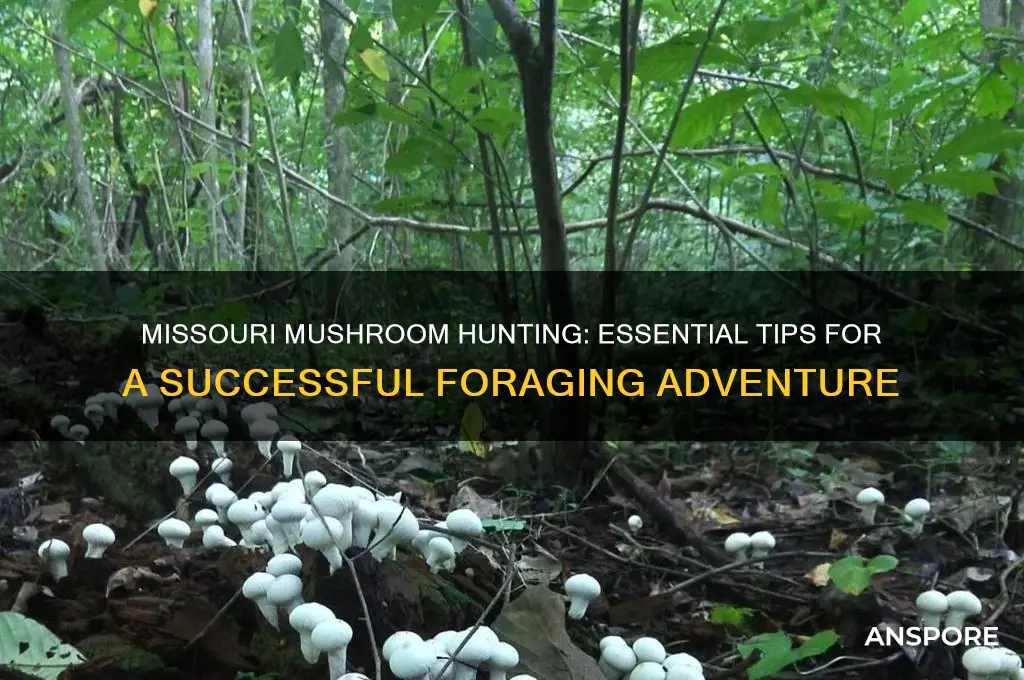how to mushroom hunt in missouri