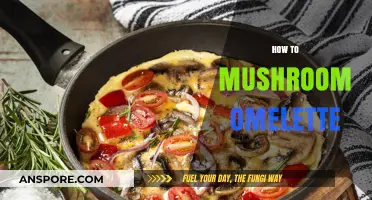Making a Mushroom Omelette: Quick, Easy, Delicious