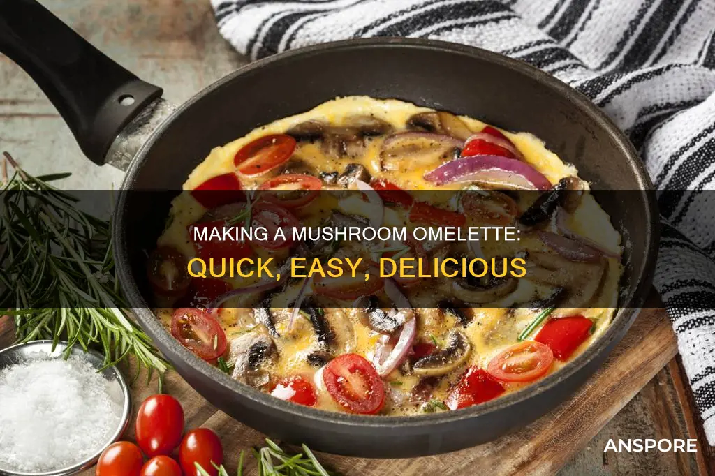 how to mushroom omelette