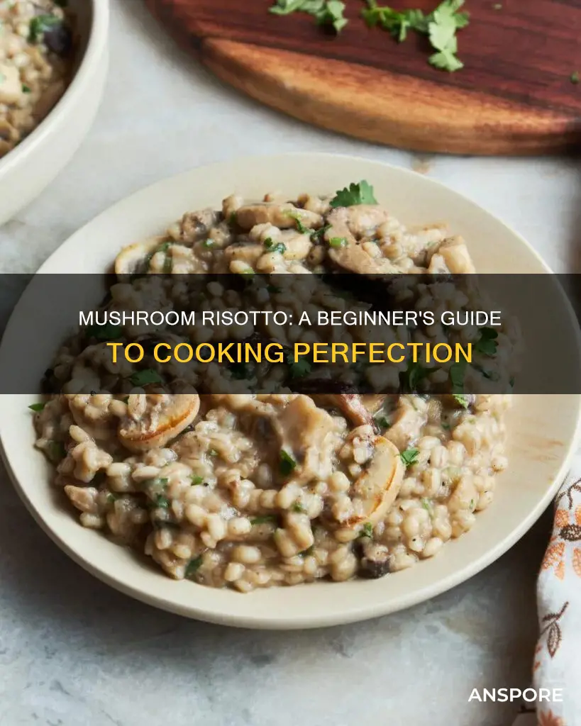 how to mushroom risotto