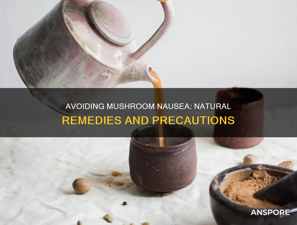 how to offset mushroom nausea